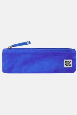 Lucy & Yak Pierra - Pencil Case Pouch in Cobalt Blue Discount