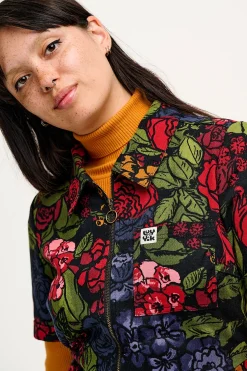 Lucy & Yak Ragan - Cotton Jumpsuit in Maria Print Sale