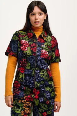 Lucy & Yak Ragan - Cotton Jumpsuit in Maria Print Sale