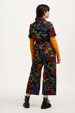 Lucy & Yak Ragan - Cotton Jumpsuit in Maria Print Sale