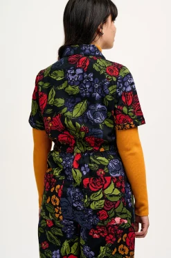 Lucy & Yak Ragan - Cotton Jumpsuit in Maria Print Sale