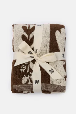 Lucy & Yak Romola - Extra Large Towel in Tulip Print Outlet