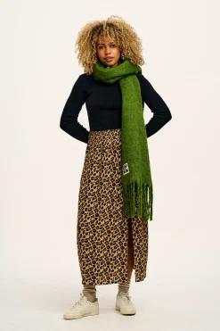 Lucy & Yak Rowan - Super Soft Scarf in Highland Green Sale