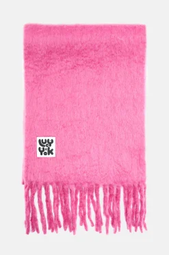 Lucy & Yak Rowan - Super Soft Scarf in Power Pink Sale