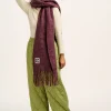 Lucy & Yak Rowan - Super Soft Scarf in Purple New