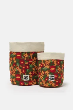 Lucy & Yak Runa - Plant Pot Covers in Rodeo Floral Print (2 Pack) Best