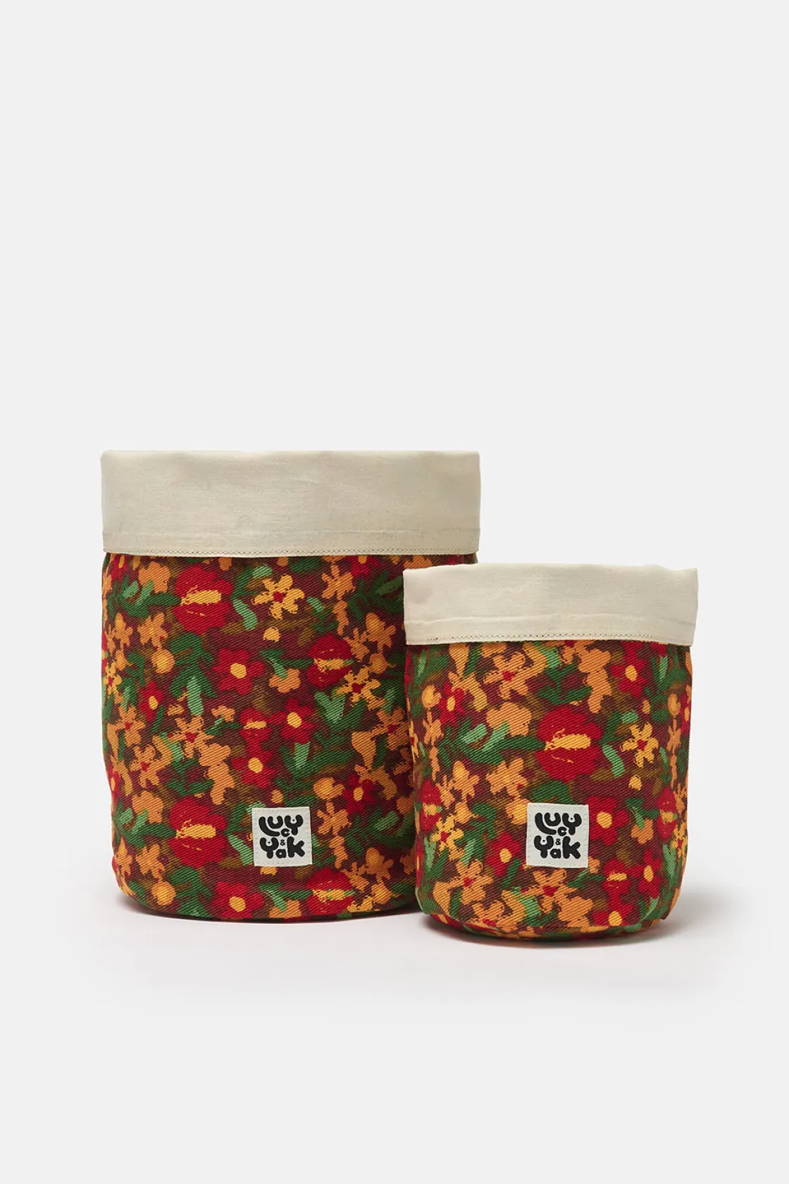 Lucy & Yak Runa - Plant Pot Covers in Rodeo Floral Print (2 Pack) Best