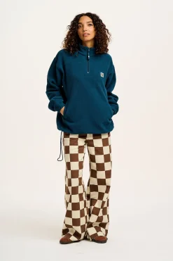 Lucy & Yak Stevie - Soft Polar Fleece in Twilight Blue Best