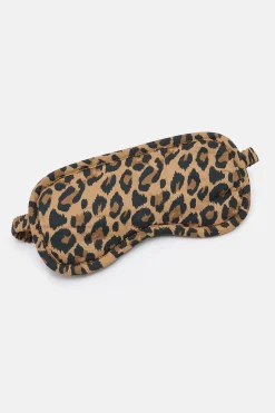 Lucy & Yak Yaima - Eye Mask in Leopard Print Sale